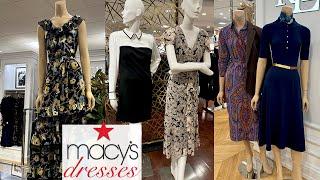 MACY'S NEW FEMININE FALL DRESSES NEW COLLECTION  2024