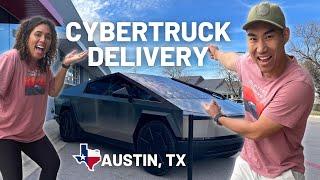 FIRST Cybertruck Delivery Experience in Austin, Texas! Foundation Edition - TESBROS