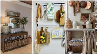 100+Farmhouse style home decor ideas.Traditional farmhouse decor inspiration.#rusticfarmhouse #decor