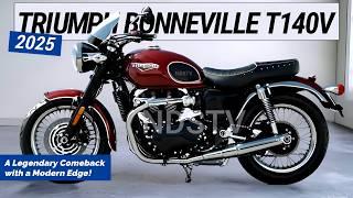 2025 TRIUMPH BONNEVILLE T140V Reborn: A Legendary Comeback with a Modern Edge!