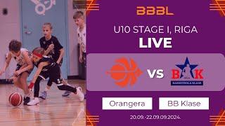 Orangera Basketball 2015 vs Basketbola klase 2015 | BBBL Boys U10