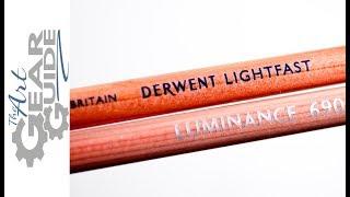 Derwent Lightfast V Caran d'Ache Luminance