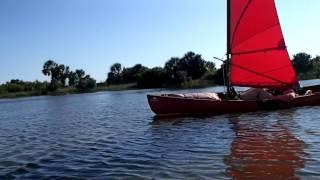 Sailing Canoes at Cedar Key