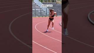BACK AT SPRINTING  #running #trackandfield #sports