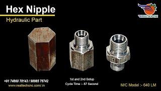 Hex Nipple | RealTech CNC Machine VD-237