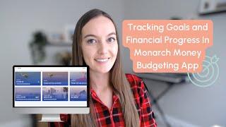 Tracking Your Financial Goals In Monarch Money Budget App + Update To Credit Cards In Goals