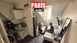 La cruda realidad de vivir en los MICRO APARTAMENTOS de París 