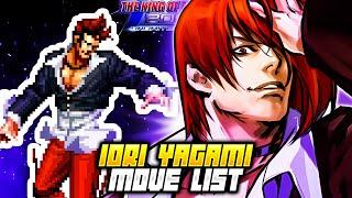 IORI YAGAMI MOVE LIST - The King of Fighters 2002 Unlimited Match (KOF2002)