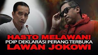 HASTO MELAWAN! PDIP DEKLARASI PERANG TERBUKA LAWAN JOKOWI