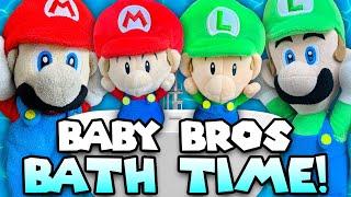 Paper Mario Bros - The Baby Bros Bath Time!