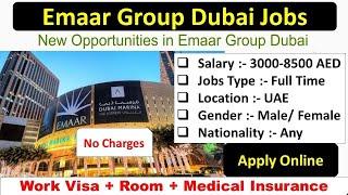 Emaar Group Hiring Staff Now In Dubai For Dubai Mall & Burj Khalifa  #dubaijobs #emaarjobsindubai