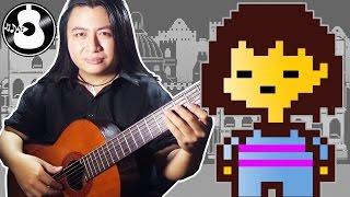 Undertale - Undertale/His Theme/New Home (Guitar & Violin Cover/Remix) || String Player Gamer