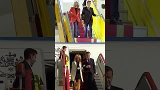 French President gets slapped in the face by wife Brigitte#shorts #youtubeshorts #celebrity#emmanuel