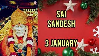 SAI SANDESH || 3 JANUARY 2025