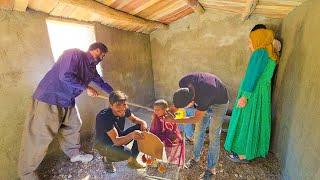 Amir's Family: Kitchen Flooring & Winter Dog House Renovation on the Farm