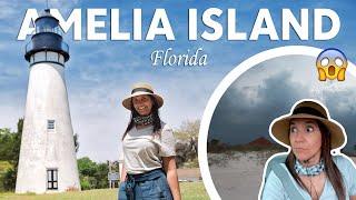 Amelia Island, Florida - beautiful and scary day | Tornado warning! 