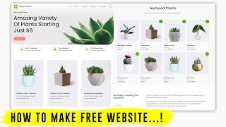 How to Create a Website For FREE | 2021