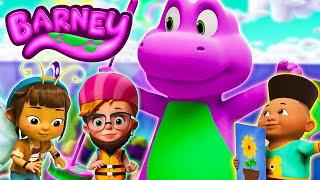 Helping Your Friends and Singing Along! | Barney's World | Kids Music Videos | NEW Series!