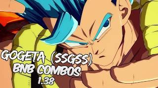 DBFZ 1.38 Gogeta SSGSS BnB / Advanced Combos | DRAGON BALL FighterZ