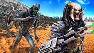 ALIEN Army Invades City - Ultimate Epic Battle Simulator 2