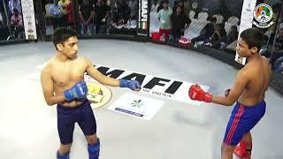 Rudai Kotecha Vs Naman Paul Junior U16 MMA MMAFI Mixed Martial Arts Federation India.