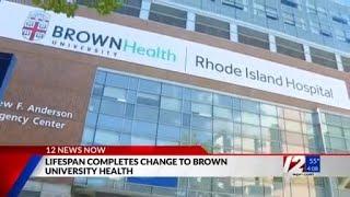 Lifespan changes name to Brown University Health