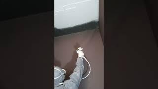 좁고 어두운 노출천장 페인팅 #셀프인테리어 #페인트시공 #diy #셀프페인트 #친환경페인트 #에어리스 #페인트칠 #도장공사
