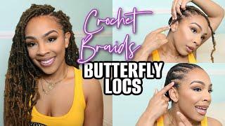 How To: 20" BUTTERFLY LOCS CROCHET BRAIDS | T27 | TOYOTRESS HAIR