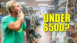 $500 ARCHERY SHOP CHALLENGE! | How to Get Started Bowhunting! - (Bow Giveaway)