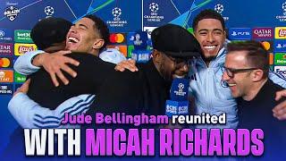 Jude Bellingham speaks in WHOLESOME post-match interview w/ Micah & Alessandro Del Piero | UCL Today