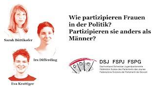 Partizipation von Frauen und Männer