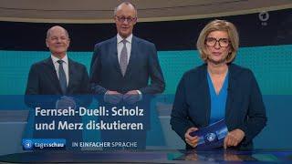 tagesschau in Einfacher Sprache 19:00 Uhr, 10.02.2025