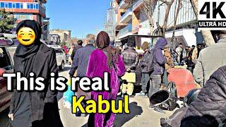 Afghanistan life Style Kabul Walk Tour 4K Ultra HD 2025