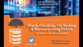 Oracle Database Backup and Recovery using RMAN