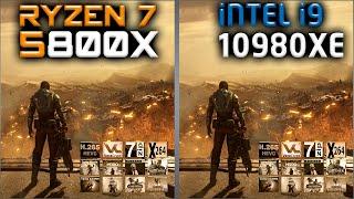 Ryzen 7 5800X vs Intel i9 10980XE Benchmarks – 15 Tests 