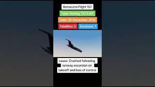 Aerosucre Flight 157 Crash Animation + Real Footage #rip #crash #footage