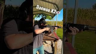 Korean Daewoo K2 at the Range!  #korea #daewoo #rifle #military #556