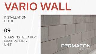 Installation guide of the Vario wall - 9/9