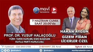 #CANLI | KONUK: Kutlu Parti Kurucusu Prof. Dr. Yusuf Halaçoğlu Hakan Aygün Gizem Fidan