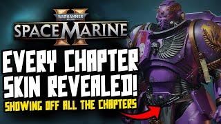 Space Marine 2 Chapters REVEALED! Every skin in the game!