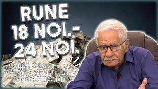 HOROSCOP RUNE SĂPTĂMÂNA 18-24 NOIEMBRIE. Mihai Voropchievici, atenționări pentru patru zodii