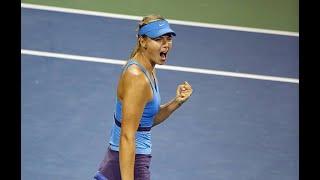 Maria Sharapova vs Simona Halep Cincinnati 2014 Highlights