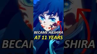 At what age did the Hashira become Hashira? #demonslayer #anime #hashira #tanjiro #muichiro #shinobu