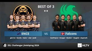 [RU] ENCE vs Falcons | ESL Challenger Jönköping