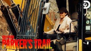 Tyler STRUGGLES To Operate an Excavator | Gold Rush: Parker's Trail | Discovery