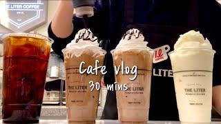 (Eng)️Cafe vlog collection of 30minutes️ / 30mins cafe vlog