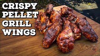 Smoked Chicken Wings | Crispy Smoked Chicken Wings On A Pellet Smoker