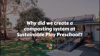 Composting with Kids at Sustainable Play Preschool