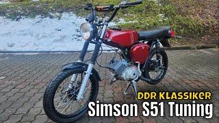 DDR Simson S51 als Tuning-Restomod – Der perfekte Mix aus Nostalgie und Hightech