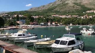 Walking along the Beach in Srebreno / Mlini, Croatia. 